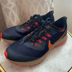 Mens Nike Air Zoom Pegasus 36 Trail Shoes Size 11 (AR5677 403) Obsidian / Magma